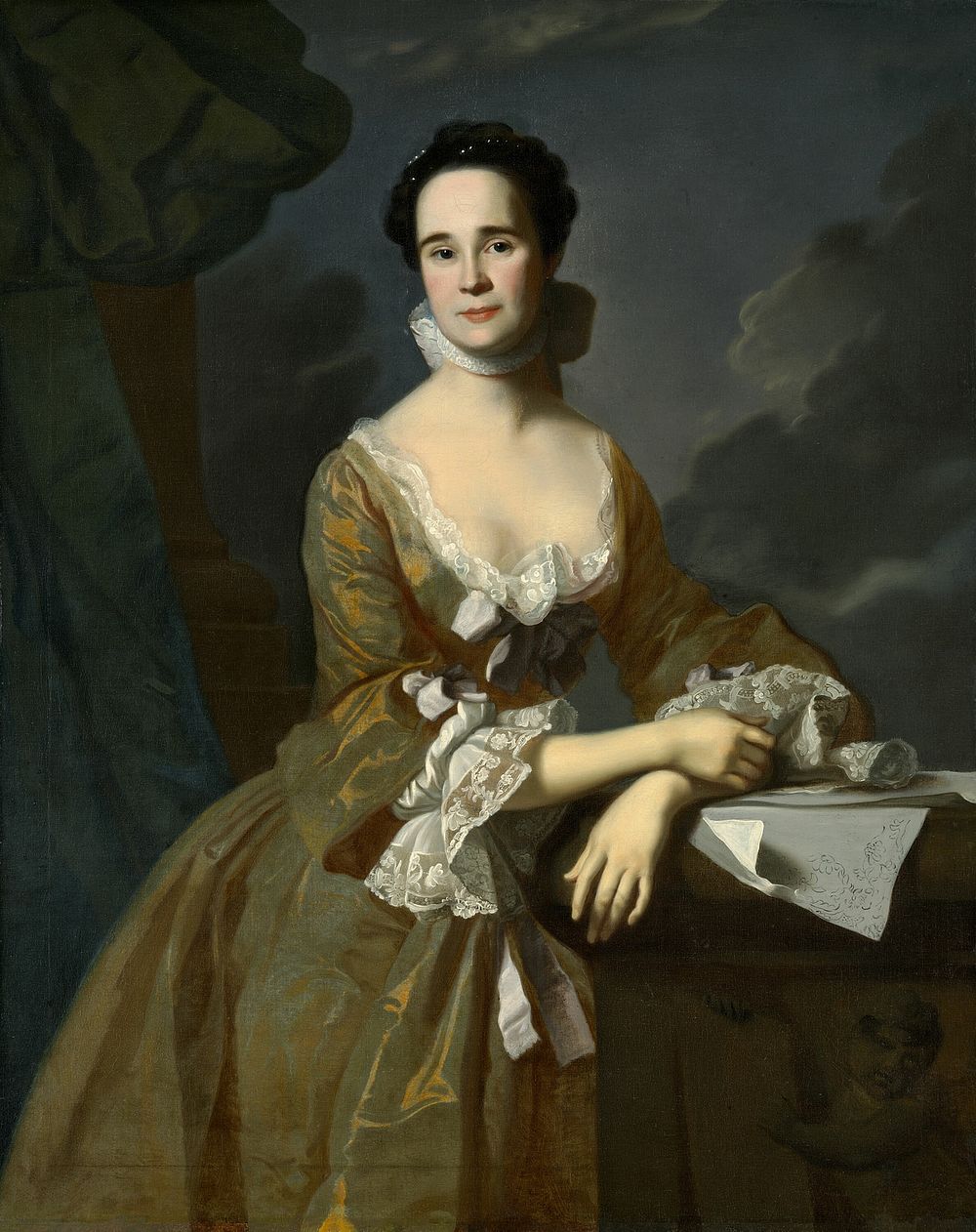 Mrs. Daniel Hubbard (Mary Greene) by John Singleton Copley