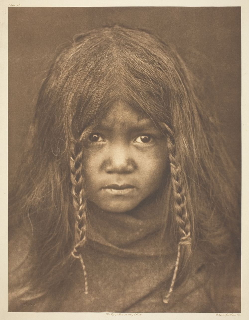 Quilcene Boy by Edward S. Curtis