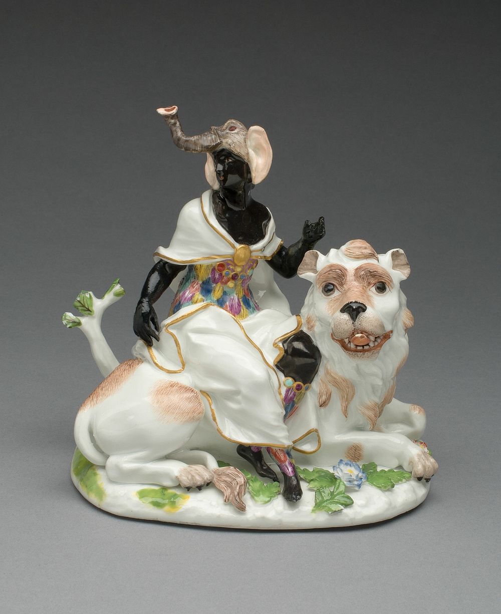 Allegorical Figure Representing Africa by Meissen Porcelain Manufactory (Manufacturer)