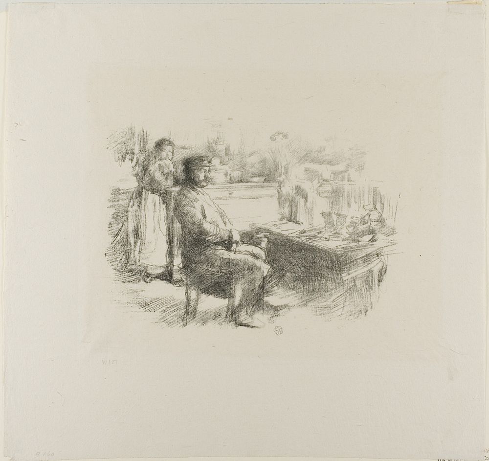 The Shoemaker by James McNeill Whistler