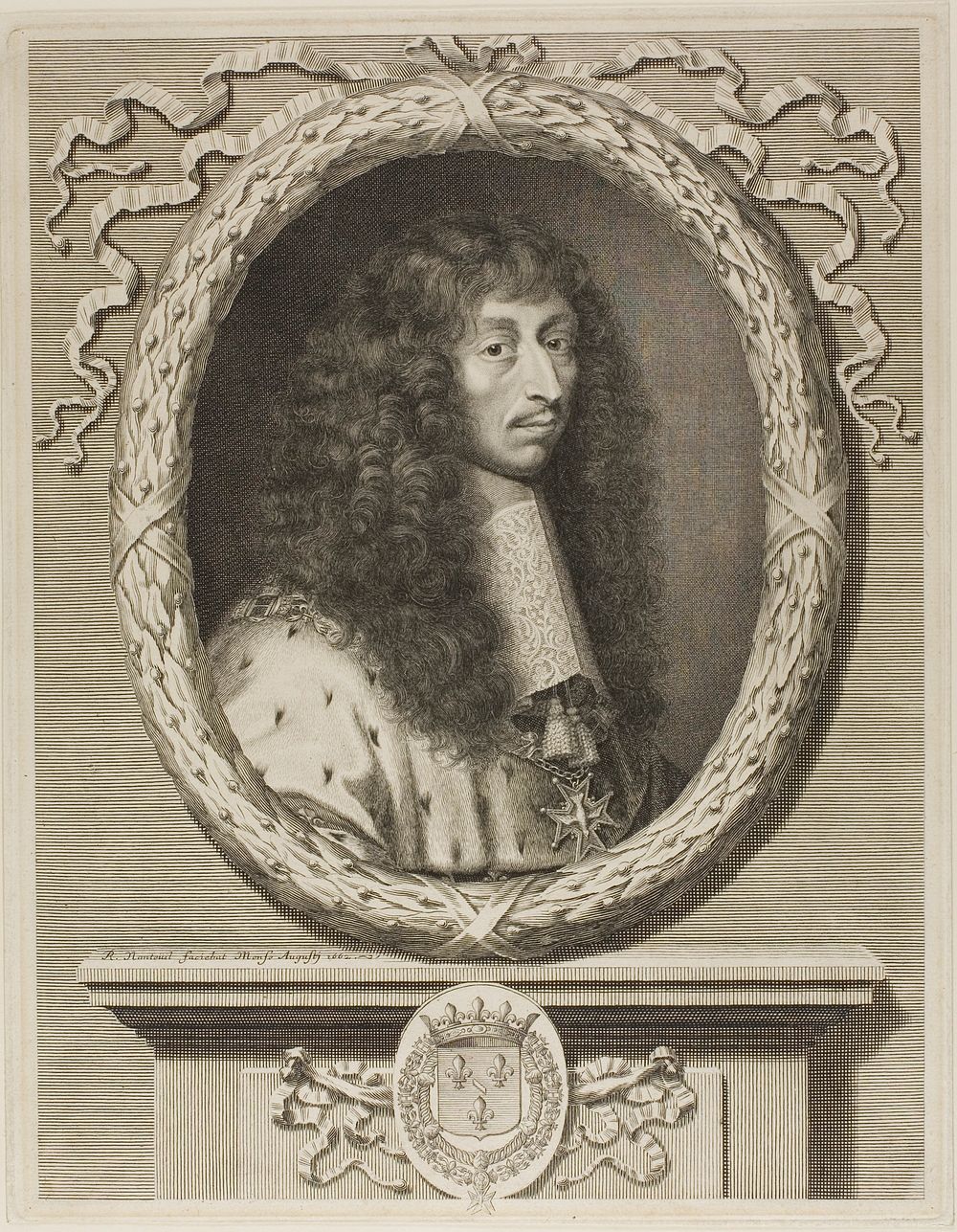 Louis II de Bourbon, Prince de Condé by Robert Nanteuil