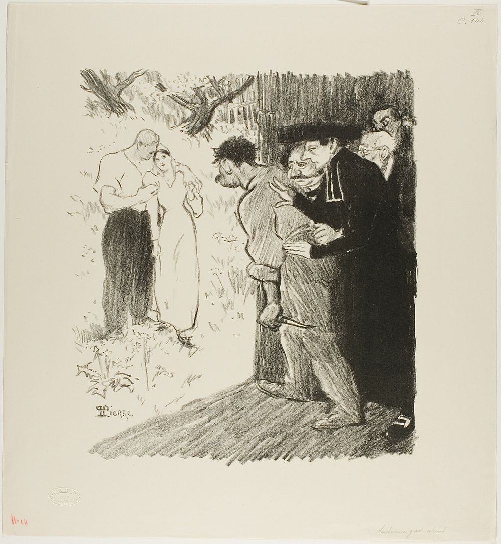 The Last Ambush by Théophile-Alexandre Pierre Steinlen