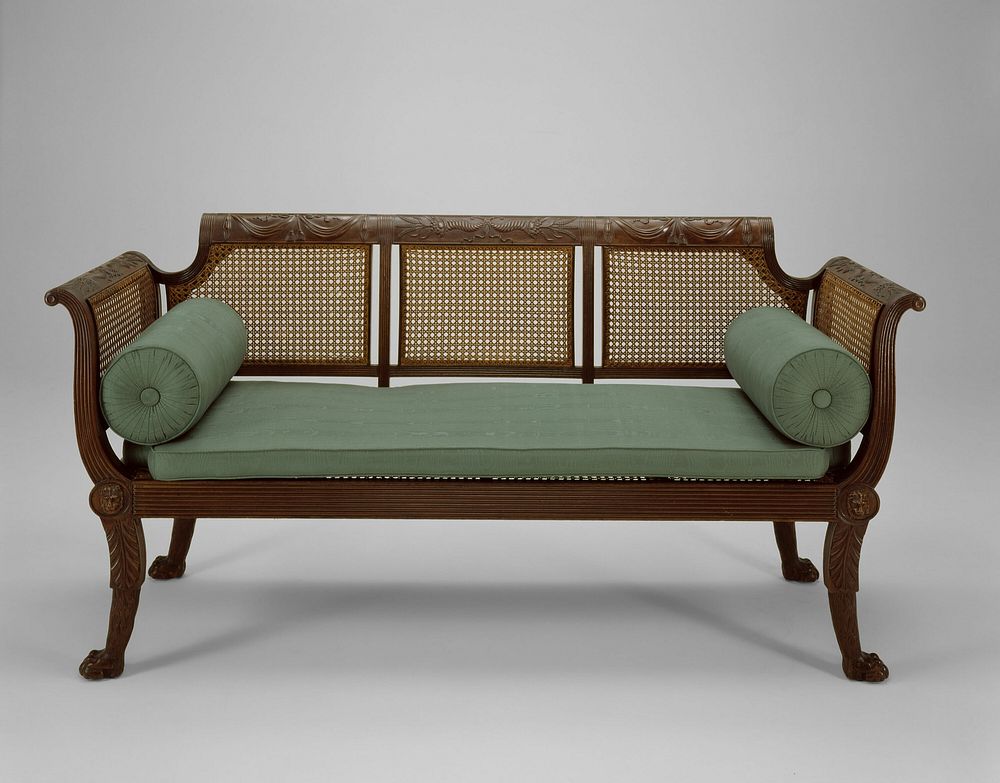 Settee by Artist unknown