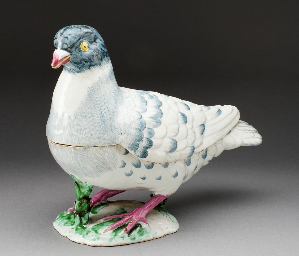Pigeon Tureen by Paul Hannong Manufactory (Manufacturer)