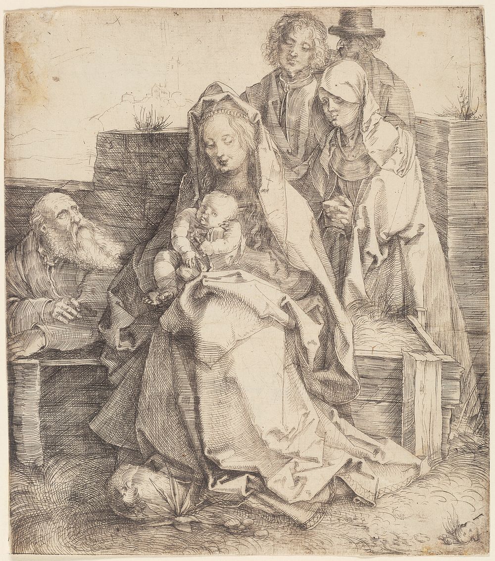 The Holy Family with St. John, the Magdalen and Nicodemus by Albrecht Dürer