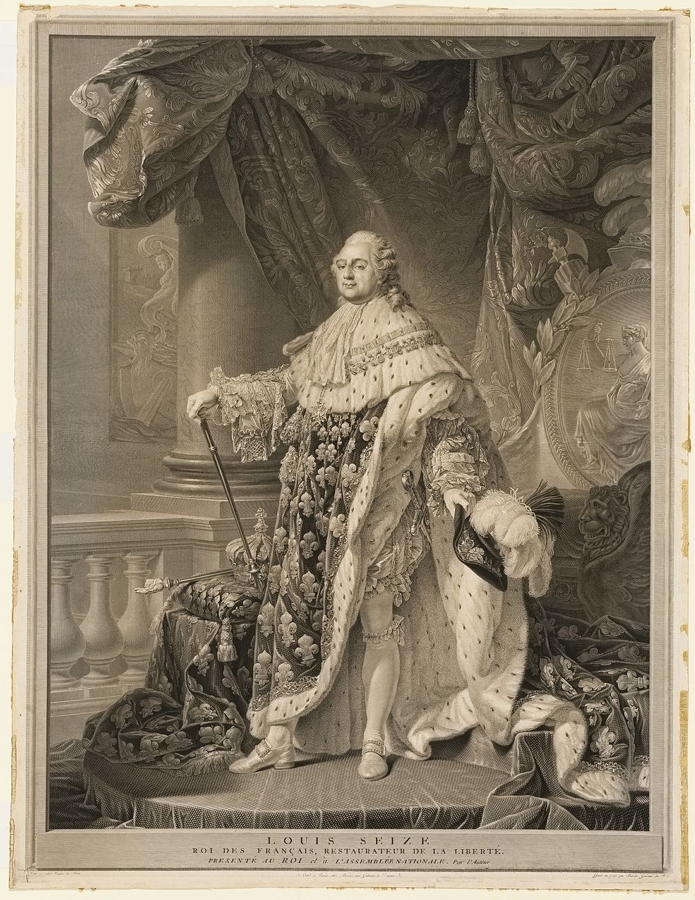 Louis XVI by Charles Clément Bervic