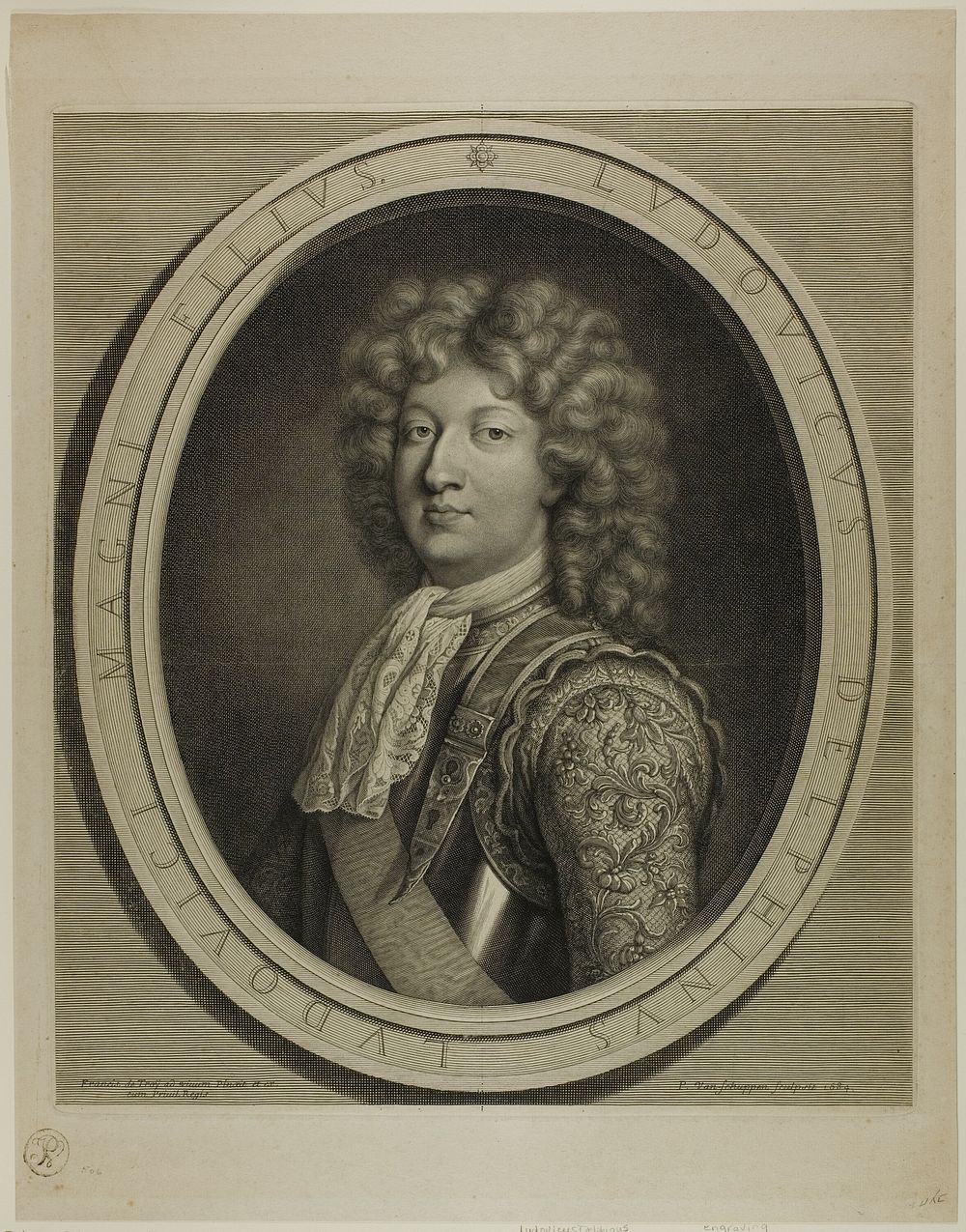 Ludovicus Delphinus by Pierre Louis van Schuppen