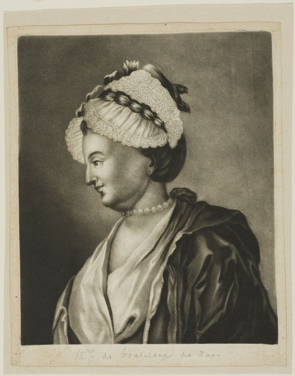 Mme. de Grateloup de Dax by Jean-Baptiste de Grateloup