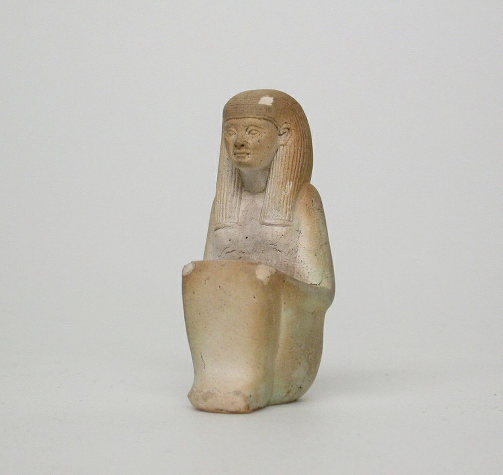 Statuette of the Goddess Maat by Ancient Egyptian