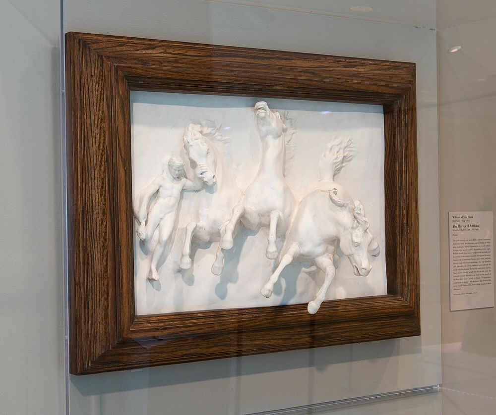 The Horses of Anahita by William Morris Hunt (Sculptor)
