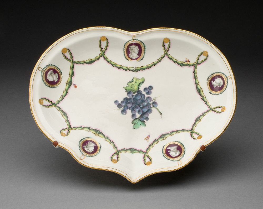 Dish by Chelsea Porcelain Factory