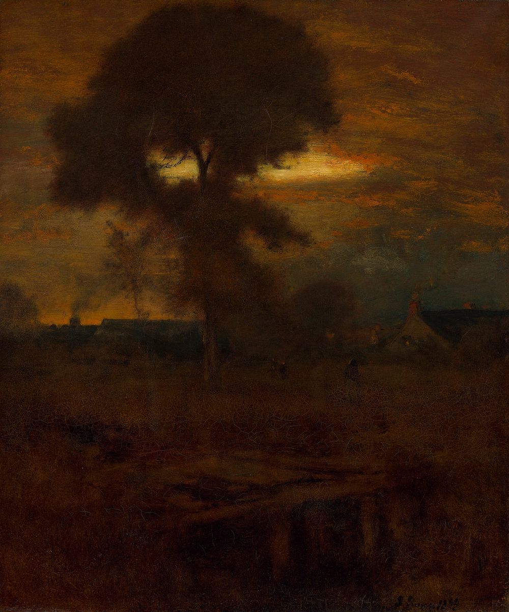 Afterglow by George Inness