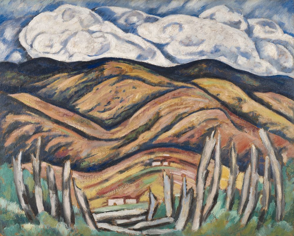 The Last of New England—The Beginning of New Mexico by Marsden Hartley