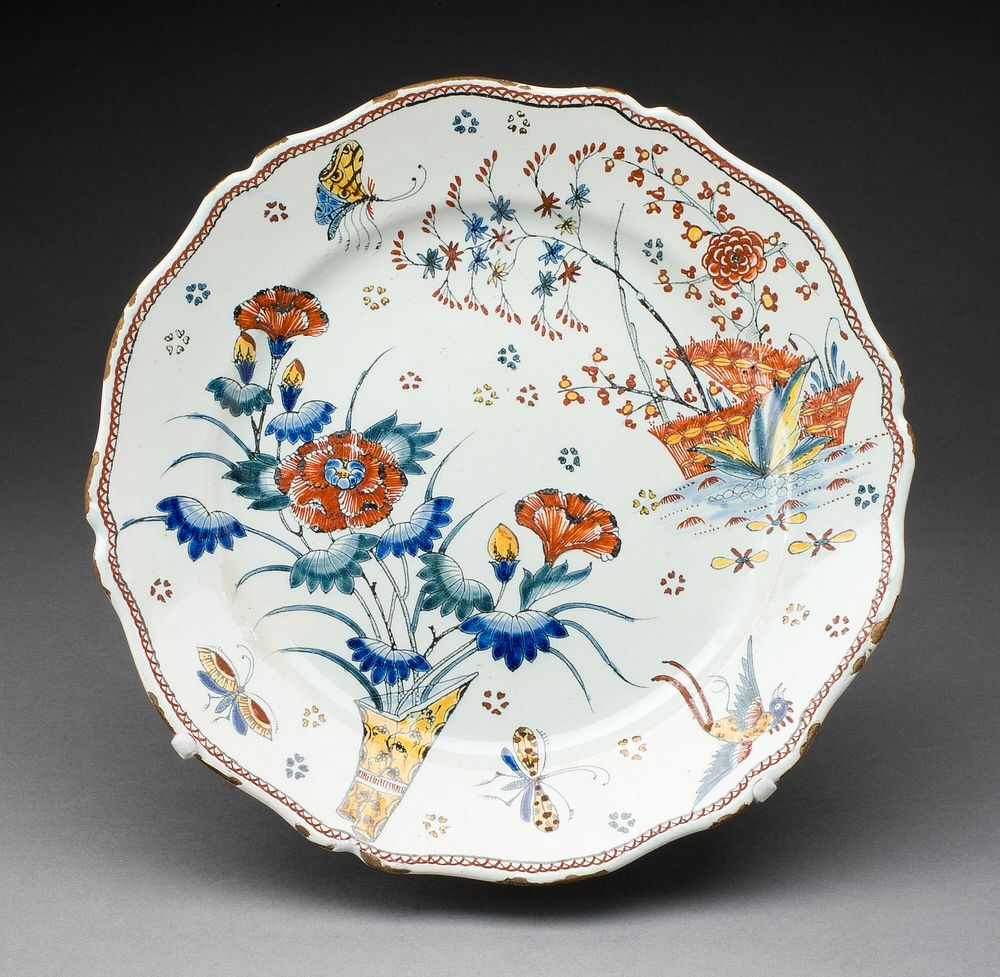 Plate by Rouen Potteries (Manufacturer)