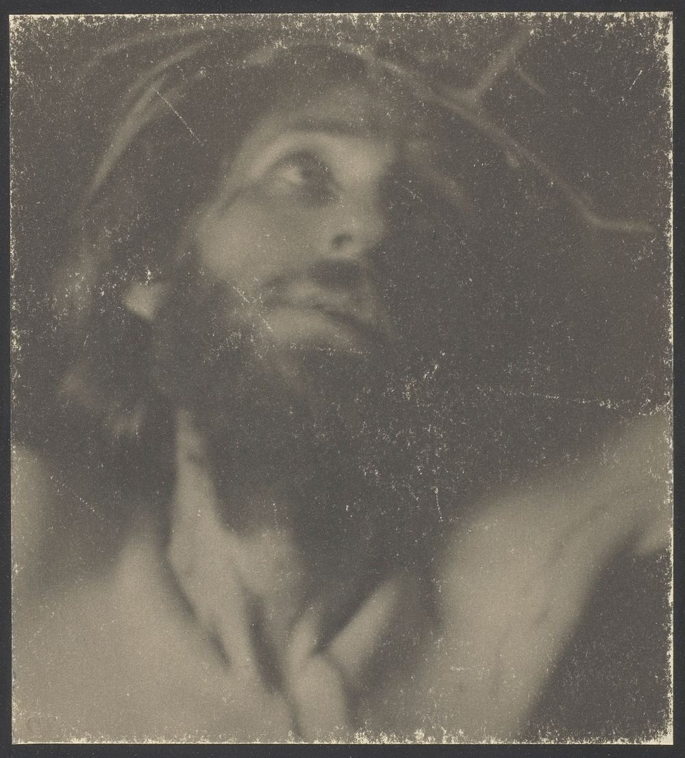 Study of Head of Christ by F. Holland Day