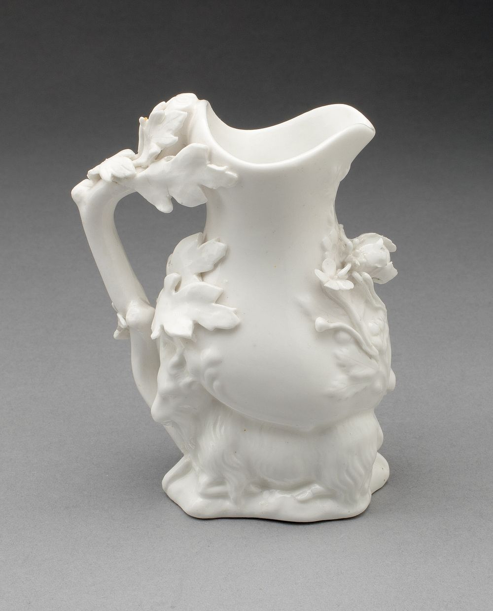 Goat and Bee Cream Jug by Coalport and Coalbrookdale Porcelain Factory