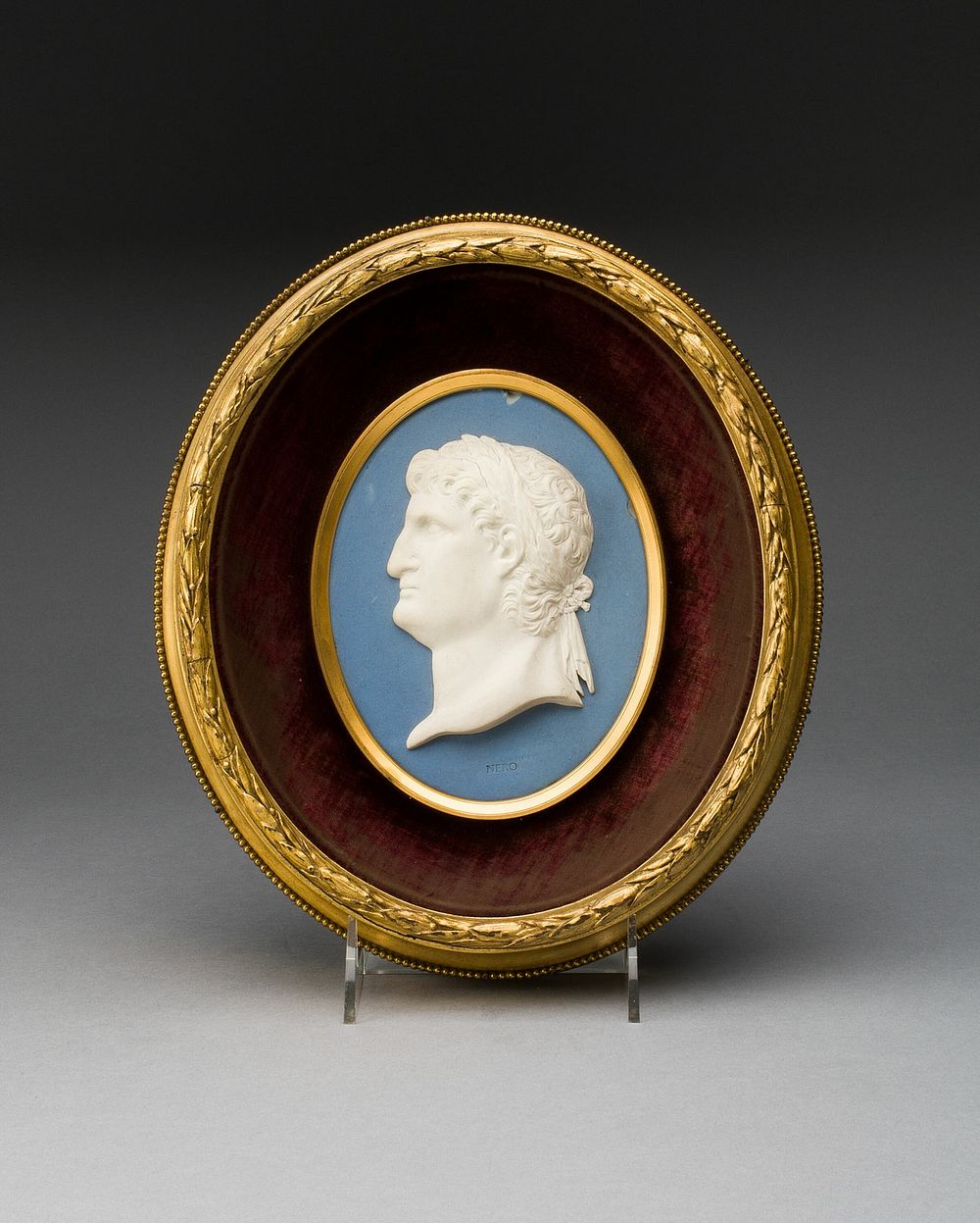 Plaque with Nero by Wedgwood Manufactory (Manufacturer)