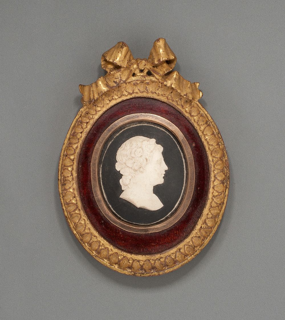 Cameo with Head of a Woman by Wedgwood Manufactory (Manufacturer)