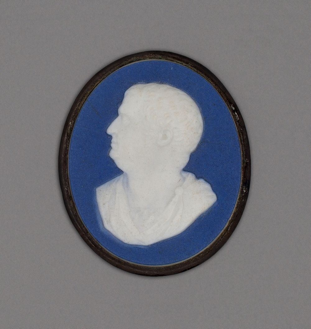 Medallion with Roman Emperor by Wedgwood Manufactory (Manufacturer)