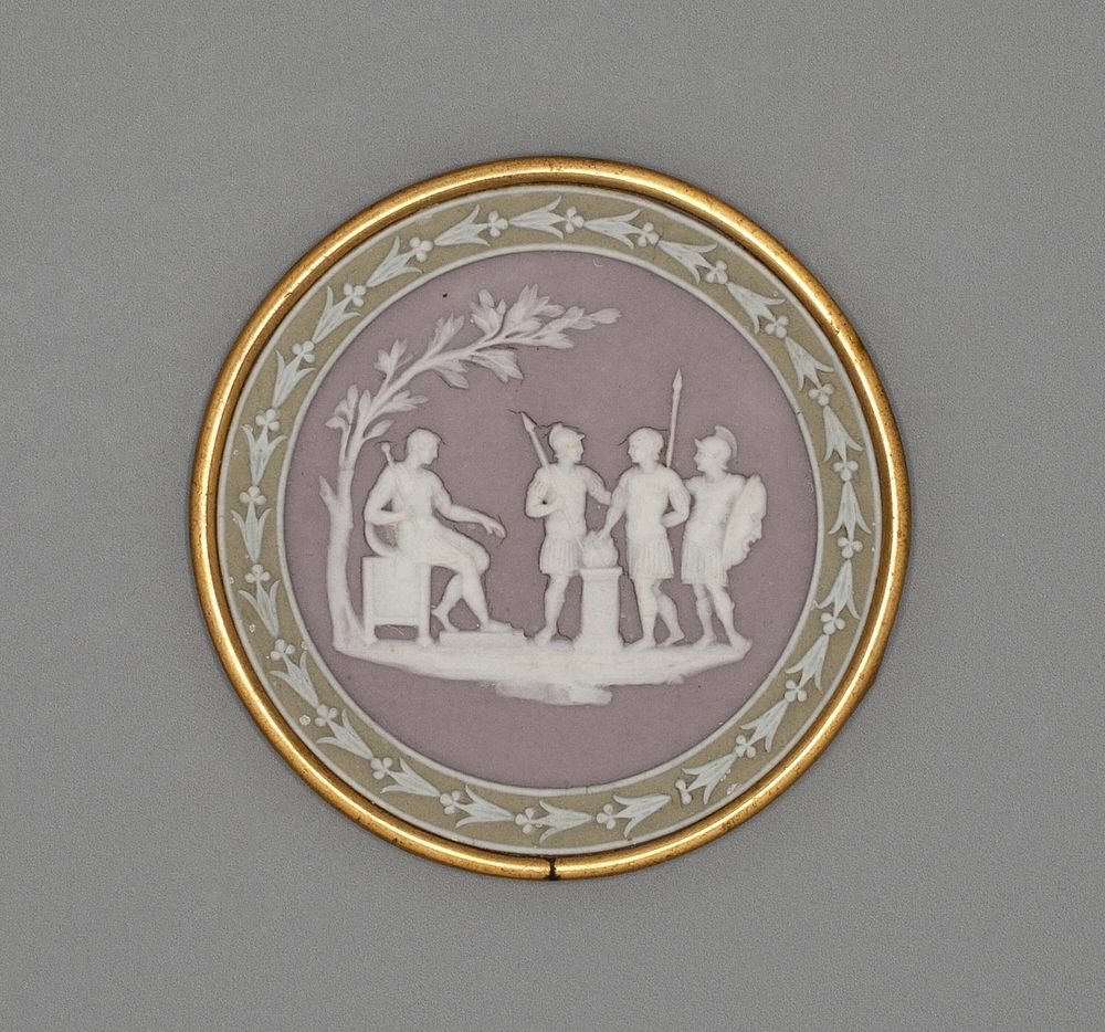 Medallion with Sacrifice by Wedgwood Manufactory (Manufacturer)