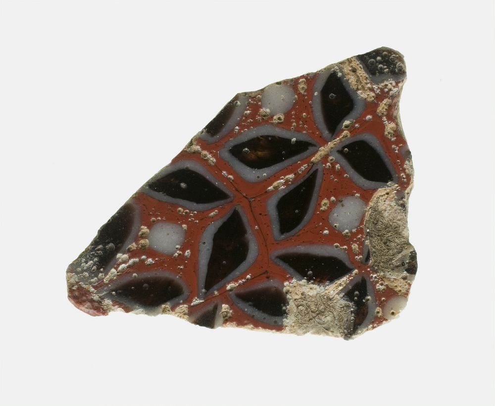 Fragment of a Floral Inlay by Ancient Roman