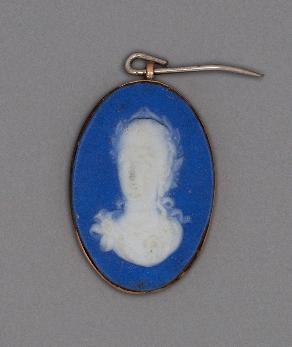 Cameo with Portrait of Maria I of Portugal by Wedgwood Manufactory (Manufacturer)