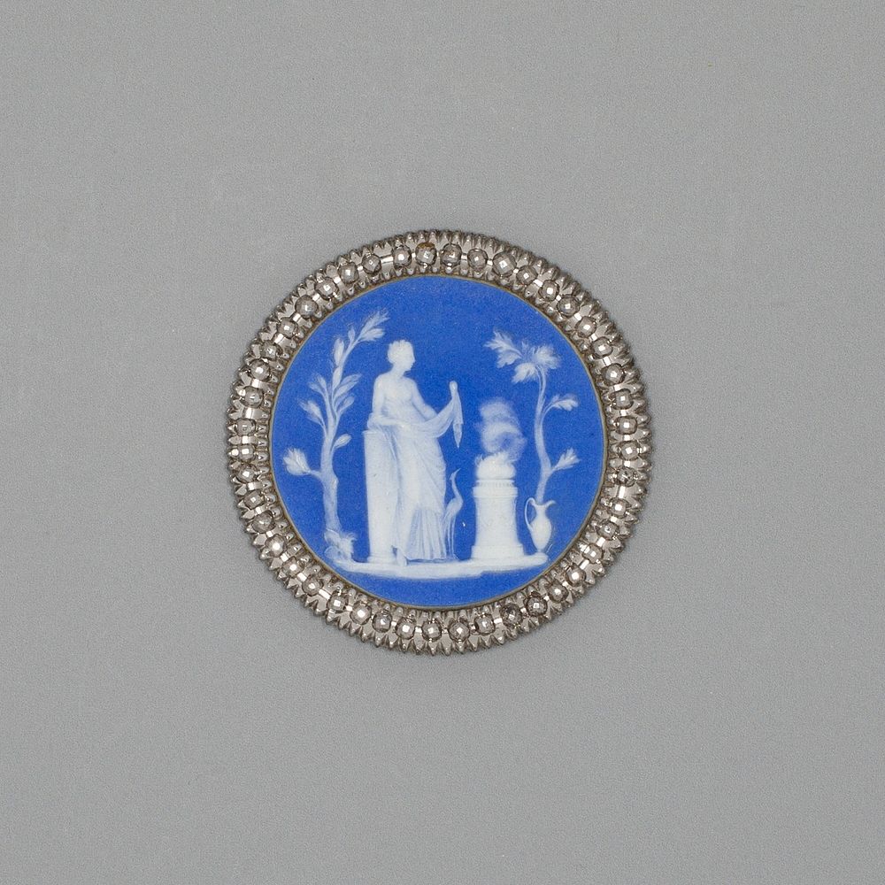 Button with Offering of Victory by Wedgwood Manufactory (Manufacturer)