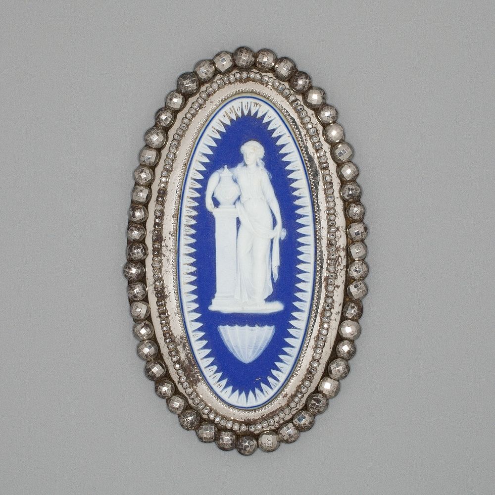 Buckle Medallion (part of buckle) by Wedgwood Manufactory (Manufacturer)