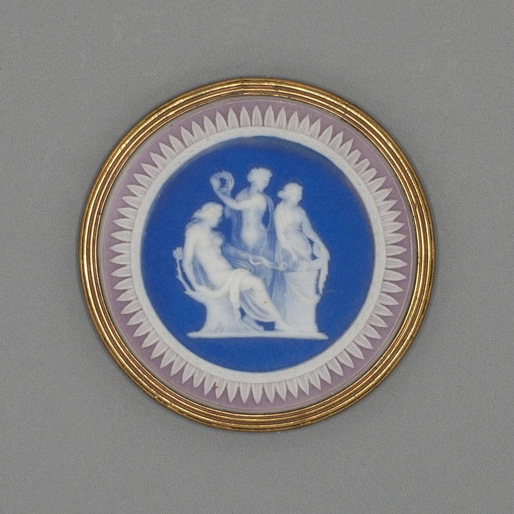 Medallion with Sacrifice to Hygieia by Wedgwood Manufactory (Manufacturer)