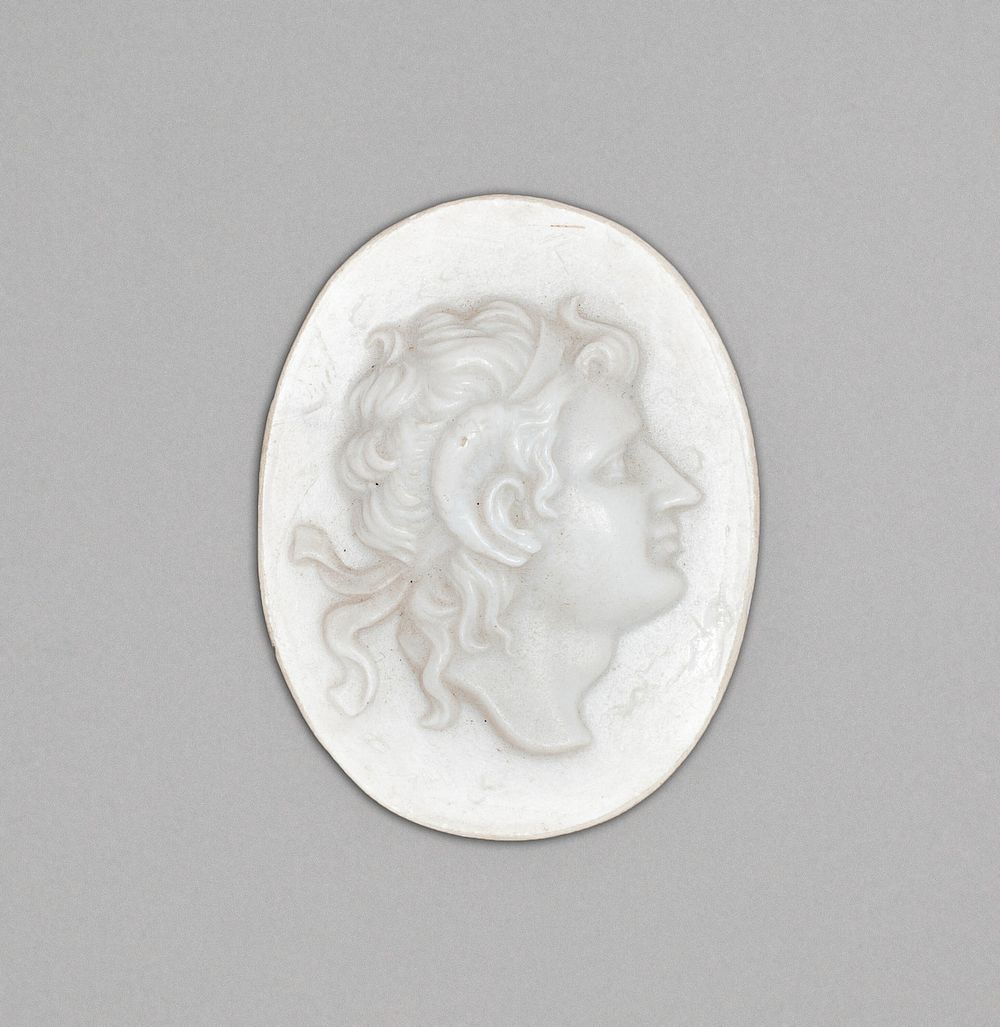 Cameo with Alexander the Great by Wedgwood Manufactory (Manufacturer)