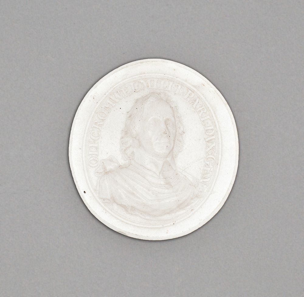 Cameo with Portrait of Oliver Cromwell by Wedgwood Manufactory (Manufacturer)