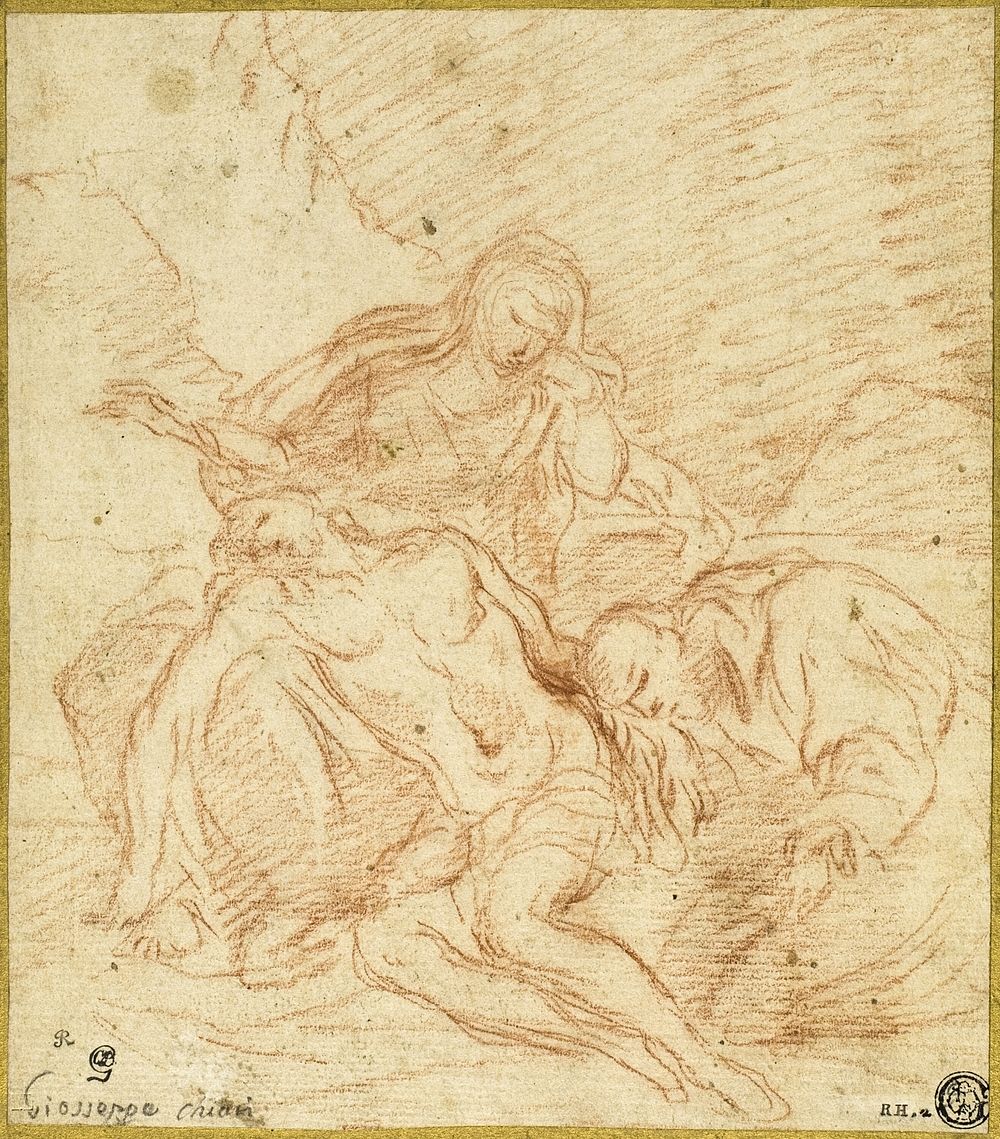 Study by Giuseppe Bartolomeo Chiari