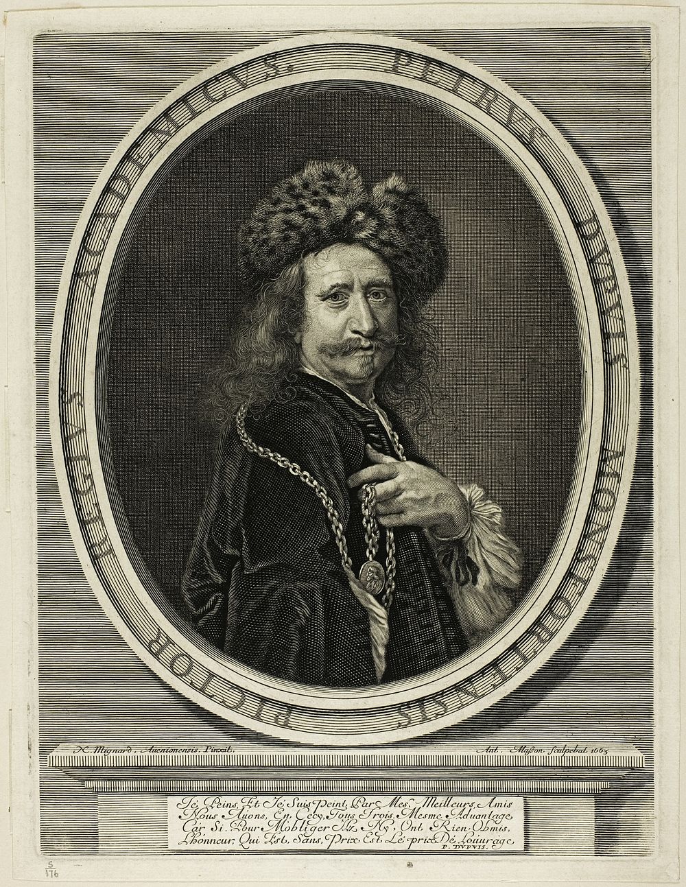 Pierre Dupuis, Painter to the King by Antoine Masson