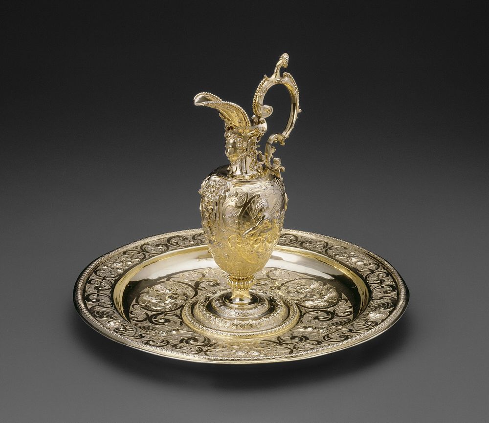 Rosewater Ewer and Basin by Franz Dotte