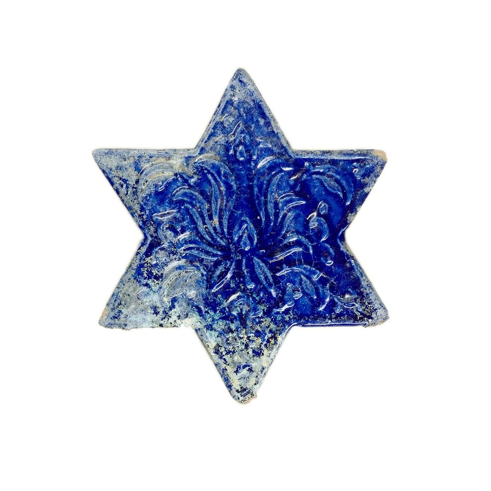 Star Tile with Lotus Flower by Islamic