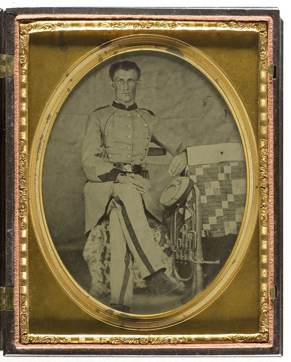 Untitled (Confederate Officer) by Unknown