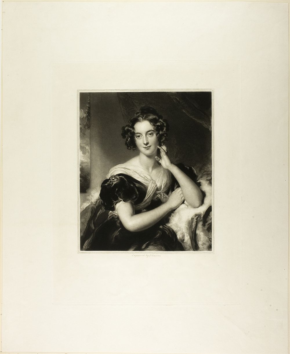 Miss Julia MacDonald by Samuel Cousins