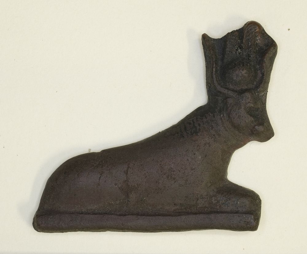 Amulet of a Reclining Cow by Ancient Egyptian