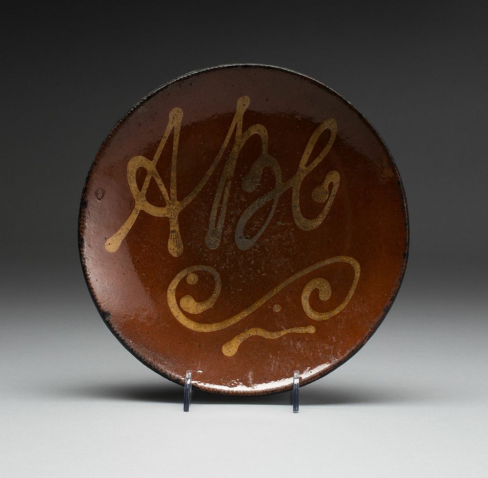 Plate by Asa E. Smith Pottery