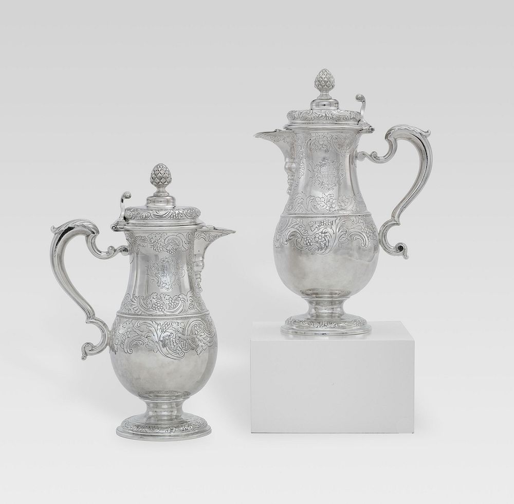 Pair of Wine Ewers by David Bomes