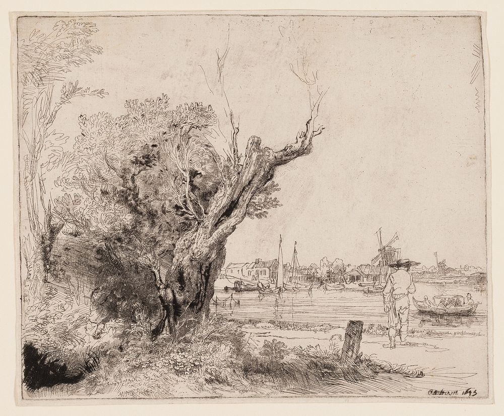 The Omval by Rembrandt van Rijn