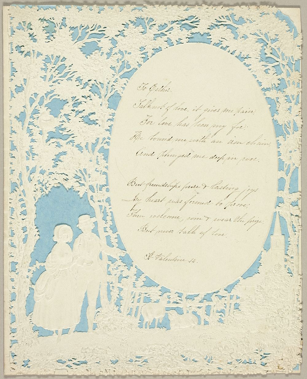 To Esther (Valentine) by Joseph Mansell