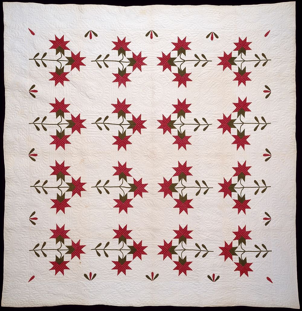 Bedcover (North Carolina Lily Quilt)