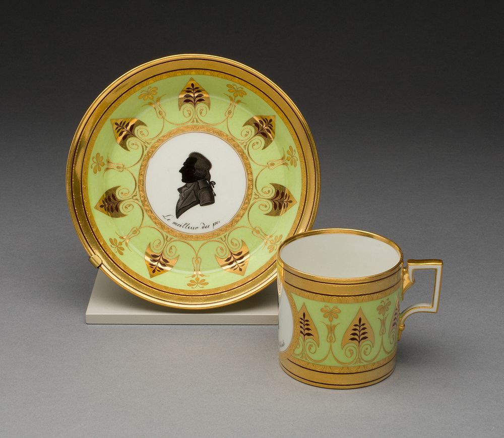 Coffee Cup and Saucer by Vienna State Porcelain Manufactory (Manufacturer)