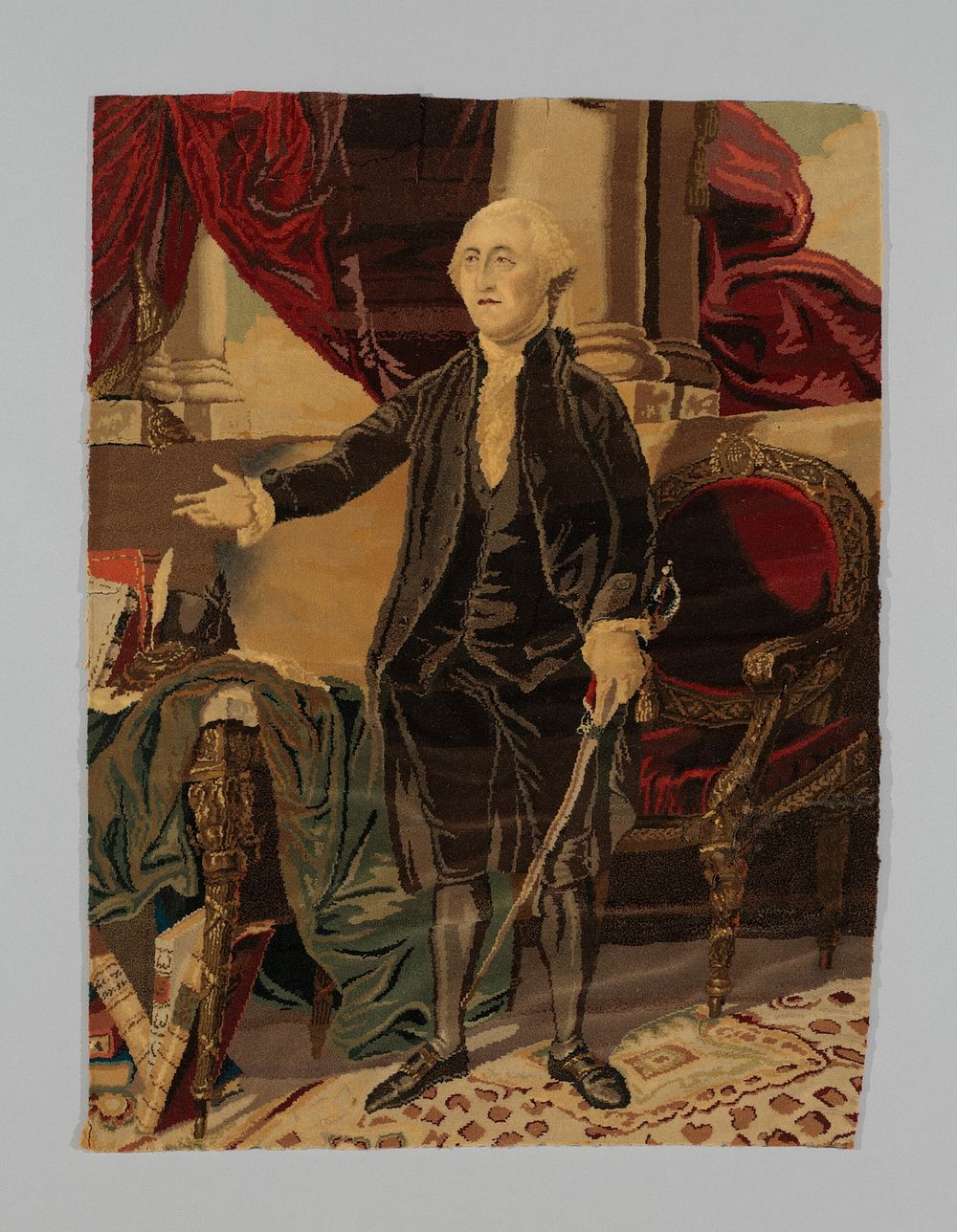 Portrait of George Washington by John Crossley & Sons Ltd. (Producer)