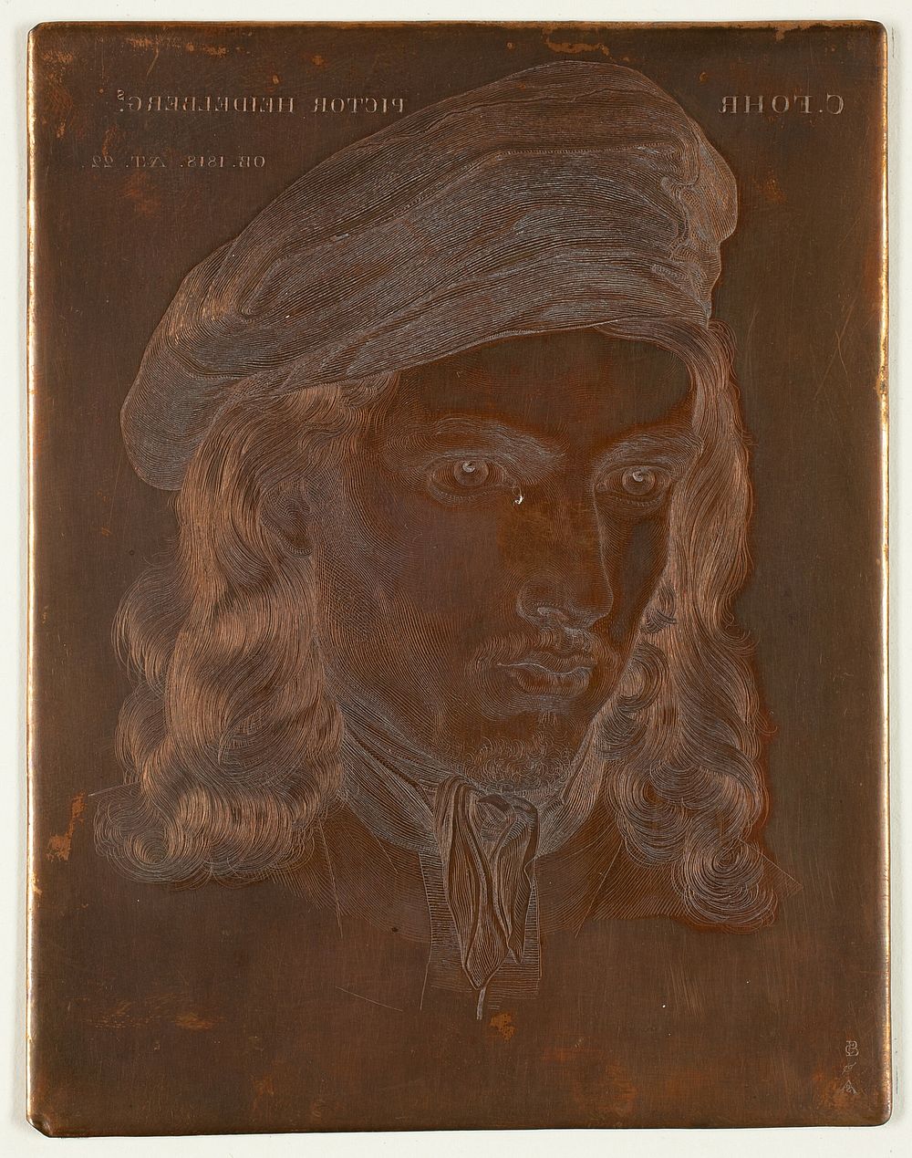 Portrait of Carl Phillip Fohr by Samuel Amsler