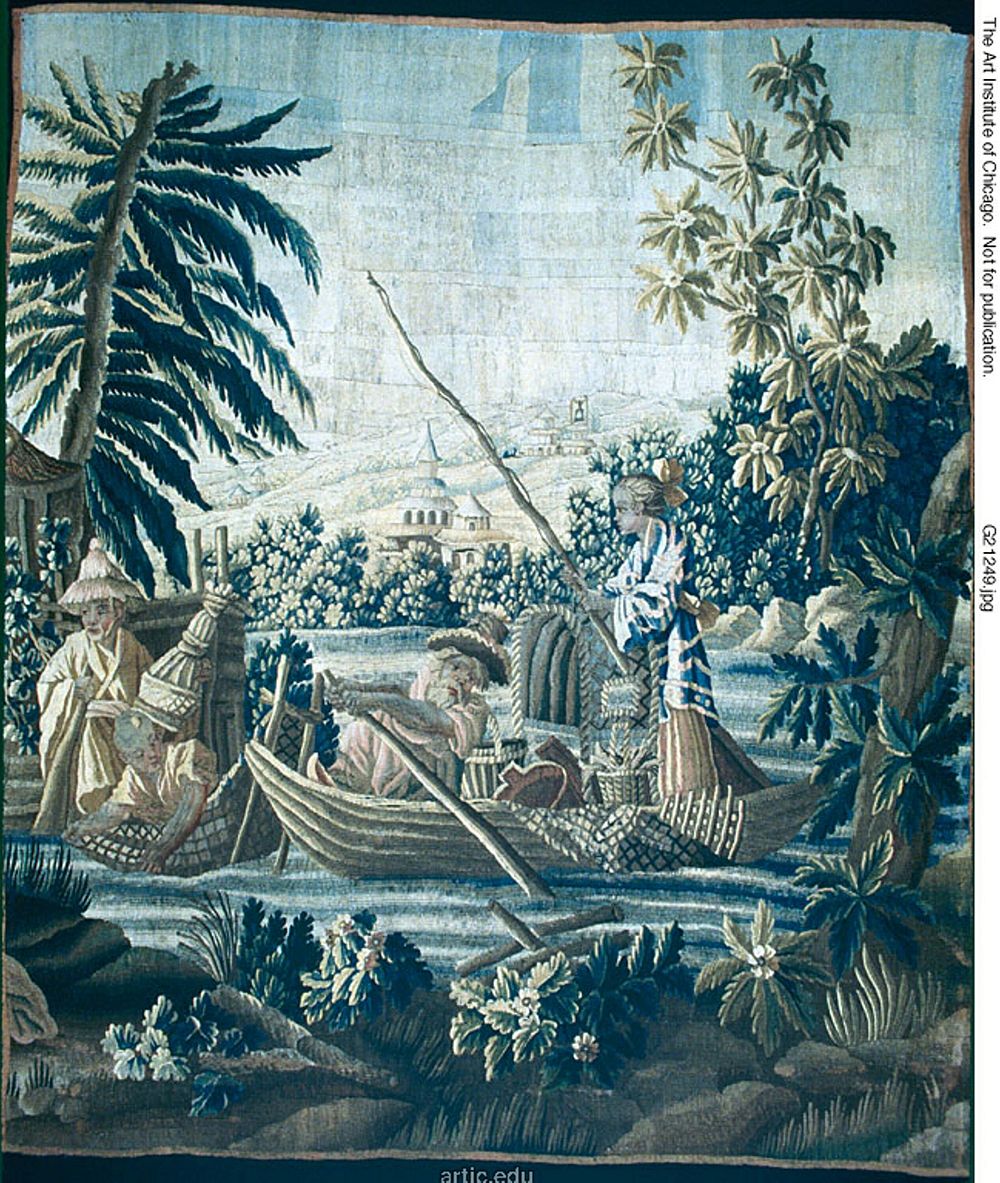 La Pêche (Fishing) by Style of François Boucher