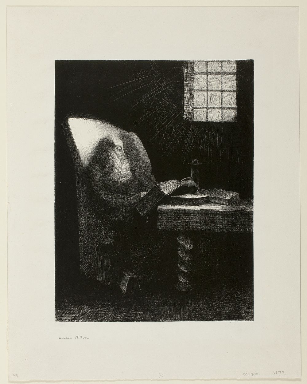 The Reader by Odilon Redon