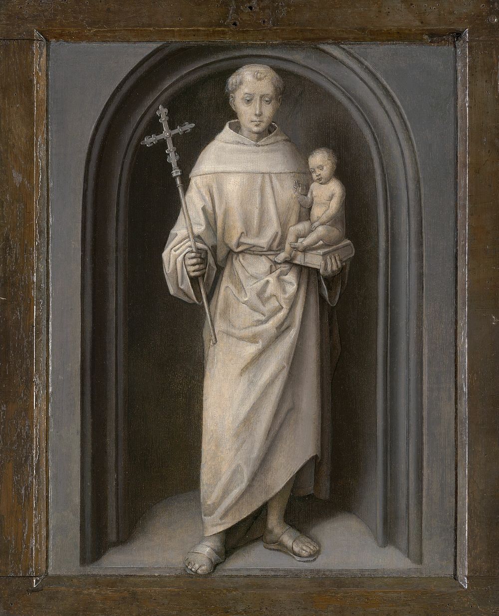 Saint Anthony of Padua by Hans Memling
