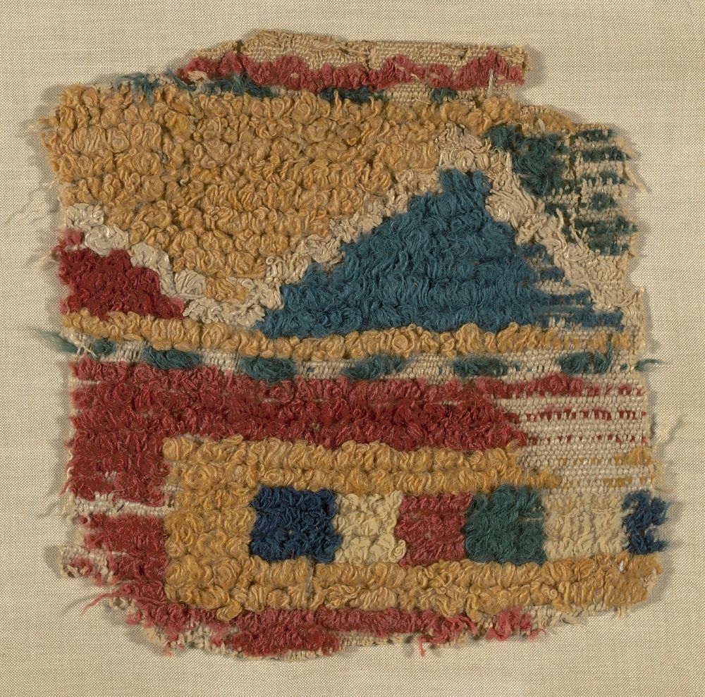 Fragment (from a Large Hanging) by Ancient Egyptian